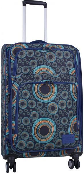 Валіза Bagland 70 л синій Леон сублiмацiя 654 (0037966244) 