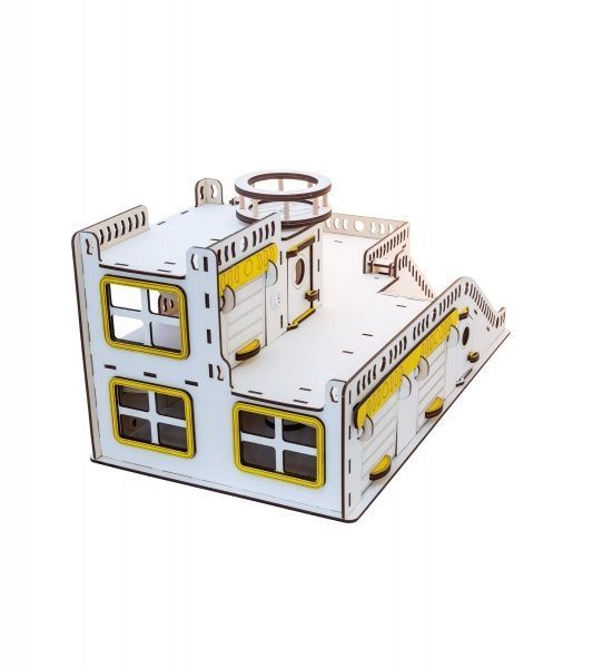 Гараж Good Play 32х57х27 см Гоночная база с подсветкой G 002