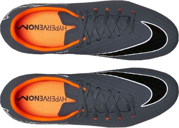 Бутси Nike Phantom III Academy FG AH7271-081 р. US 11,5 сірий