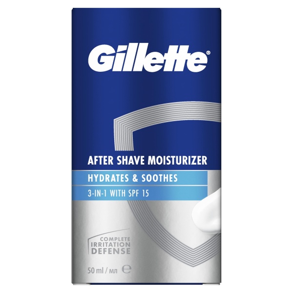 Бальзам Gillette 3в1 Hydrates & Soothes SPF+15 50 мл