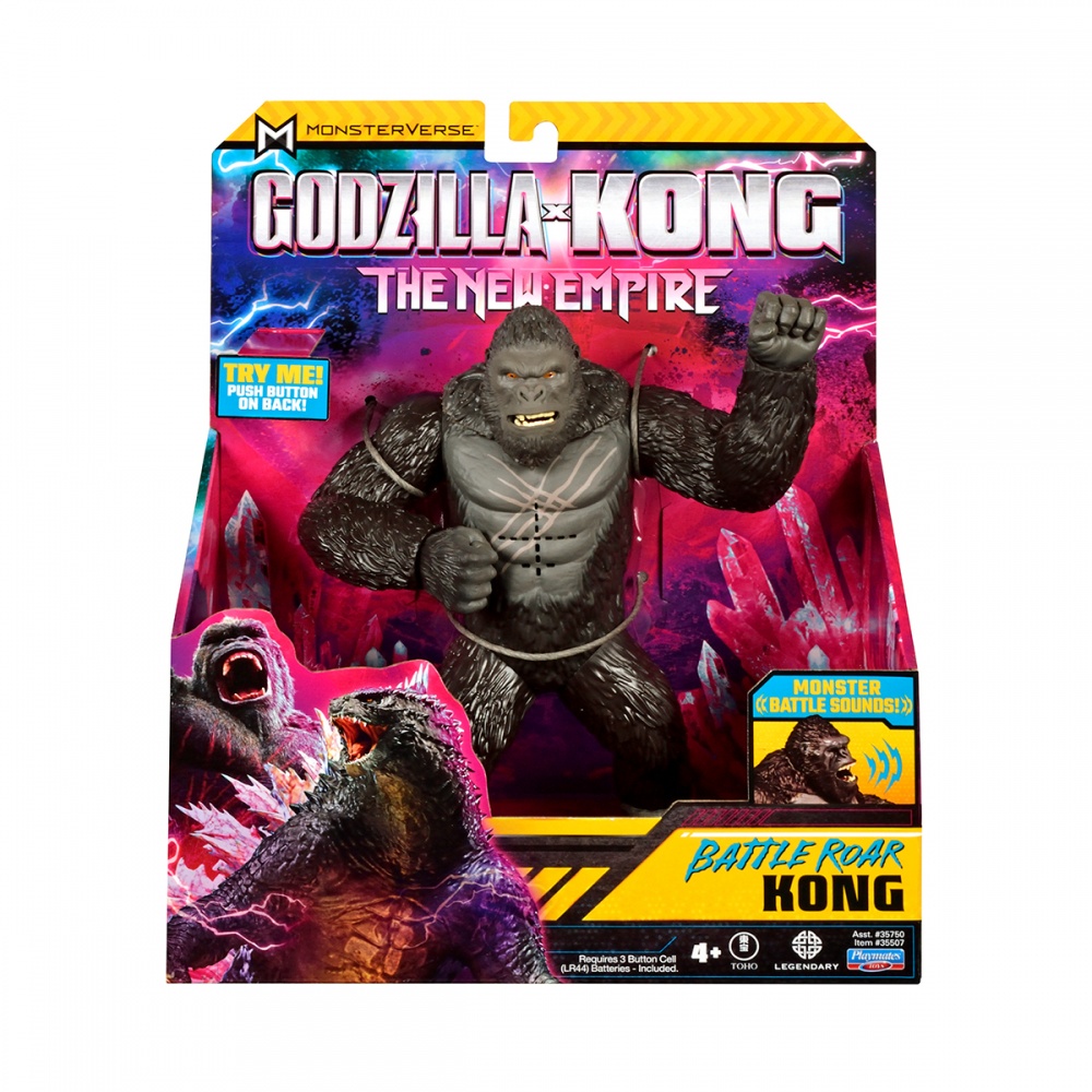 Фигурка Godzilla vs. Kong Конг готов к бою (звук) 35507
