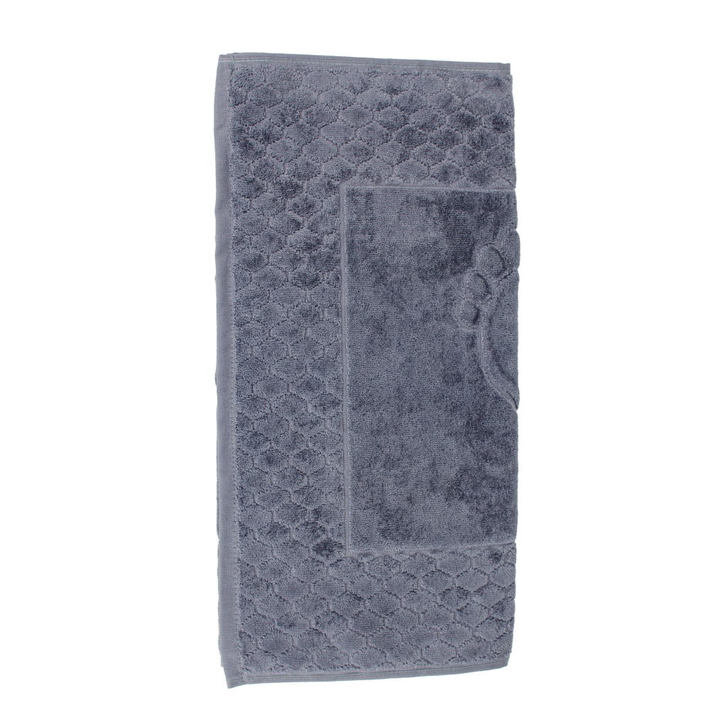 Коврик VELOUR CELLS 50x70 см антрацит La Nuit