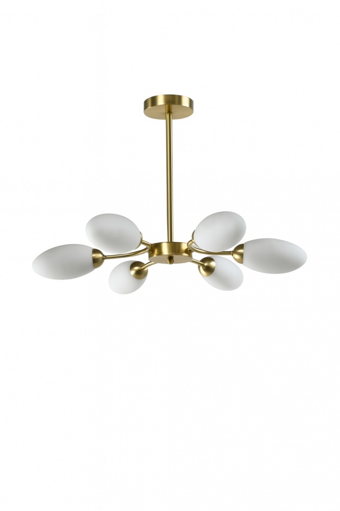 Люстра стельова Sensio Lunaria 6xG9 золото PR-PL321179-6