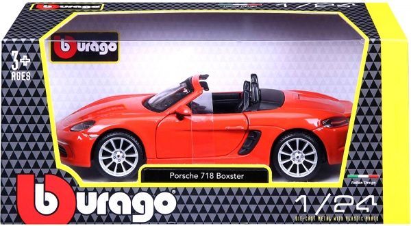 Автомодель Bburago Porsche 718 Boxster 1:32 18-43049
