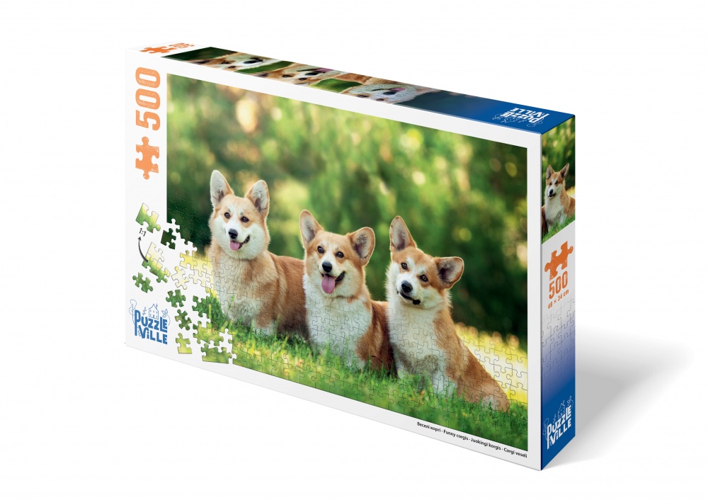 Пазл PUZZLEVILLE Веселые корги 500 элементов PZL500_10