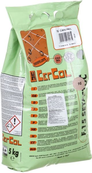 Фуга Cercol F.15 Setastuc 16 5 кг карамель