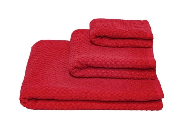 Полотенце махровое Пальмира 30x70 см красный Simi 