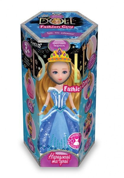 Набор для творчества Danko Toys PRINCESS DOLL малый укр. (8) в ассортименте