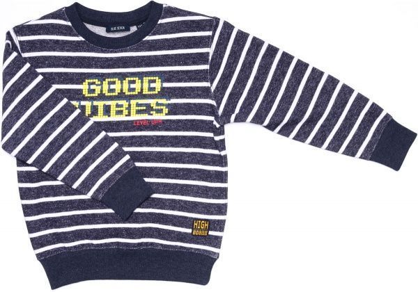 Свитшот Blue Seven темно-синий/полоска 