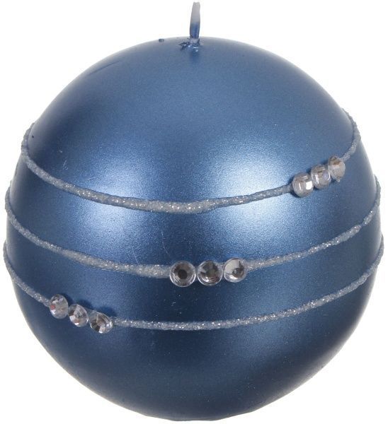 Свеча Ожерелье 100 синяя Pako-If