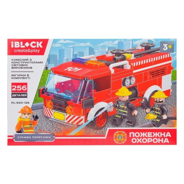 Конструктор Iblock Пожежна охорона PL-920-126