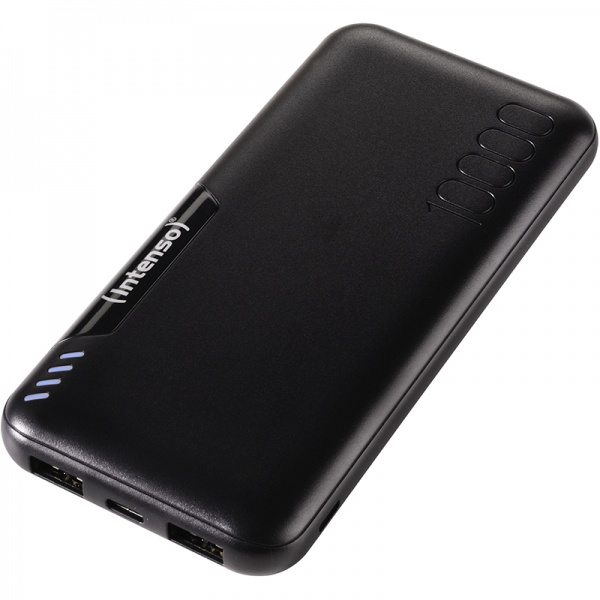 Внешний аккумулятор (Powerbank) Intenso P10000 10000 m/Ah black (PB930289) 
