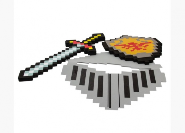 Игровой набор Devilon EVA меч 38 см щит и шлем 518202