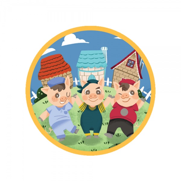 Аудіоказка з проєктором AMBO FUNTAMIN Три порося AF6339TP