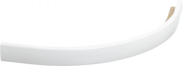 Профіль 2530 нижній радіусний МДФ білий