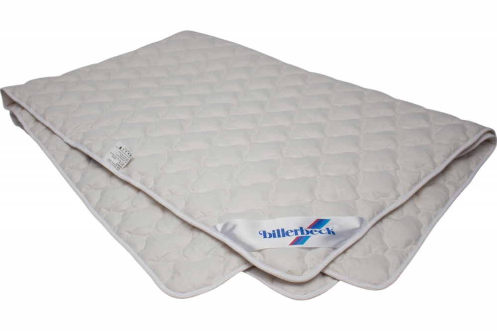 Одеяло шерстяное Наталия легкое 155x215 см Billerbeck белый