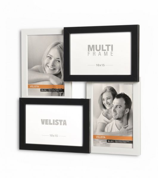 Мультирамка Velista 15W-bw 10x15 см чорно-білий 
