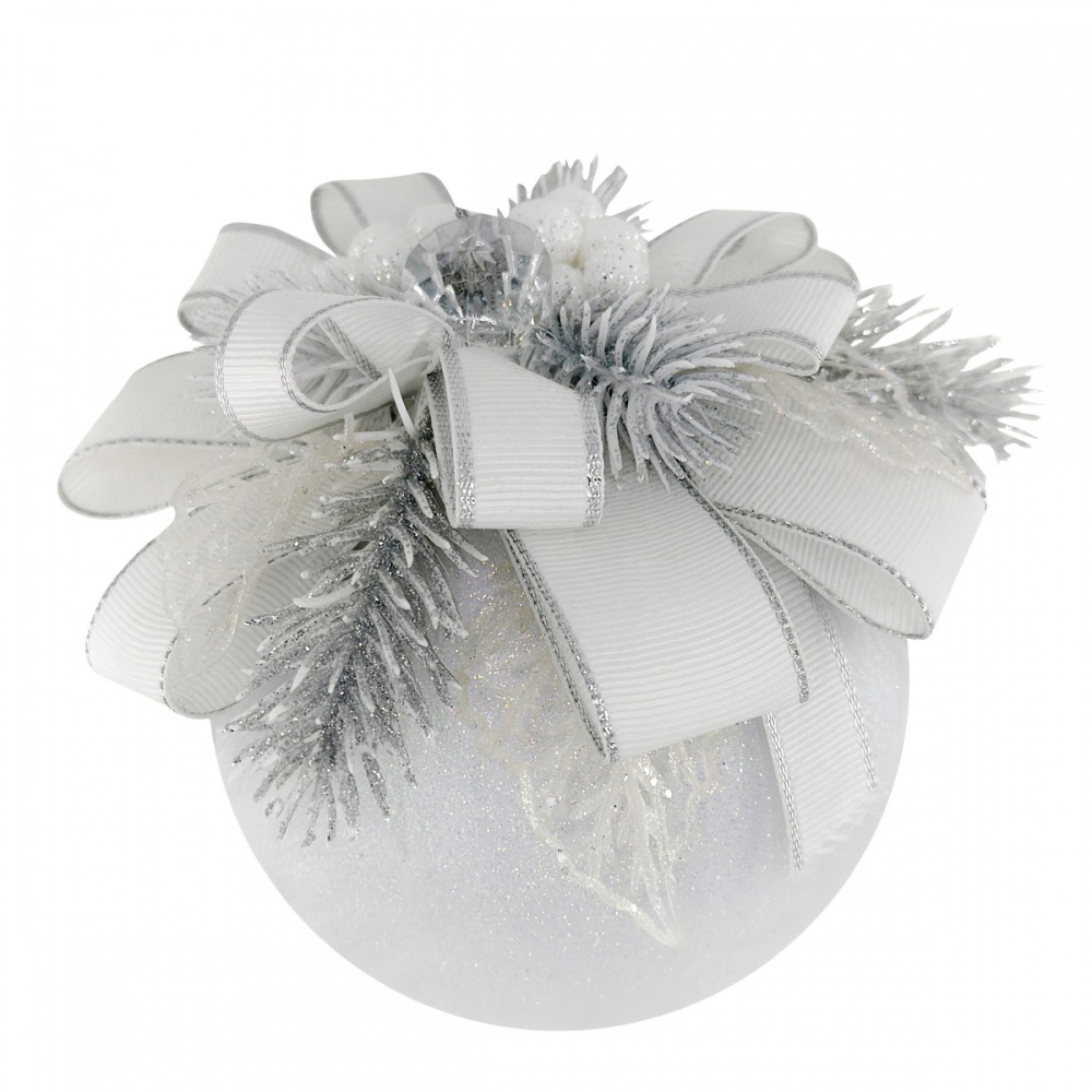 Подвеска декорированная MIS LT Шар 10 см в ассортименте