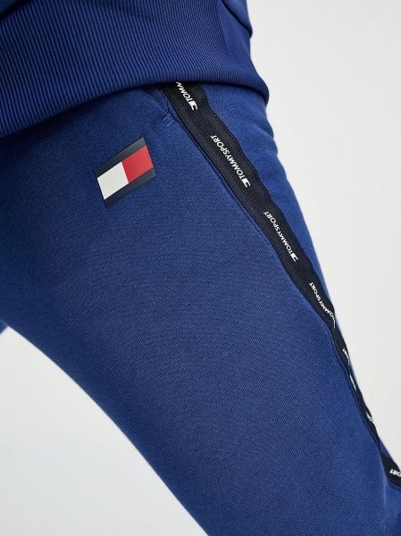 Штани Tommy Hilfiger FLEECE CUFFED TAPE PANT S20S200367-C7H р. XL синій