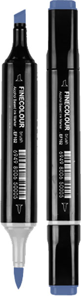 Маркер спиртовий FINECOLOUR EF102-244 синя хвиля 