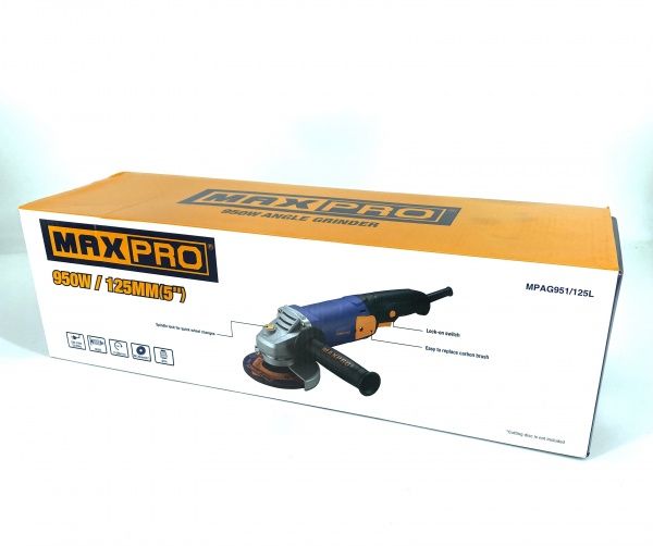 Болгарка (кутова шліфмашина) Max pro MPAG951/125L