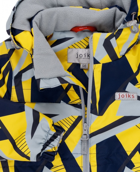 Куртка детская для мальчика JOIKS р.98 желтый EW-02 