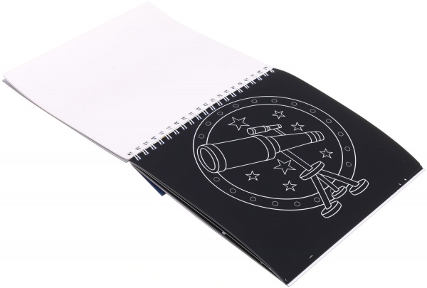 Набор для творчества скретч-арт Spaceman 521B-24