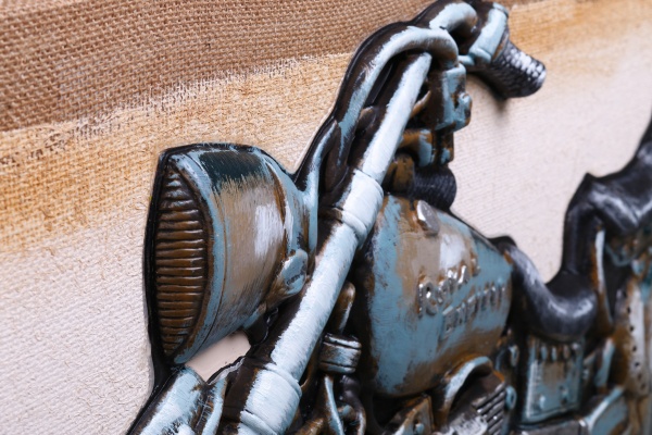 Картина Ретро мото 150x50 см F713C 