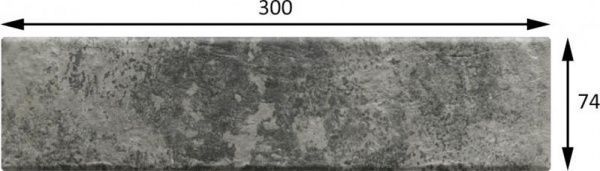 Плитка Cifre Opal Black 7,5x30 