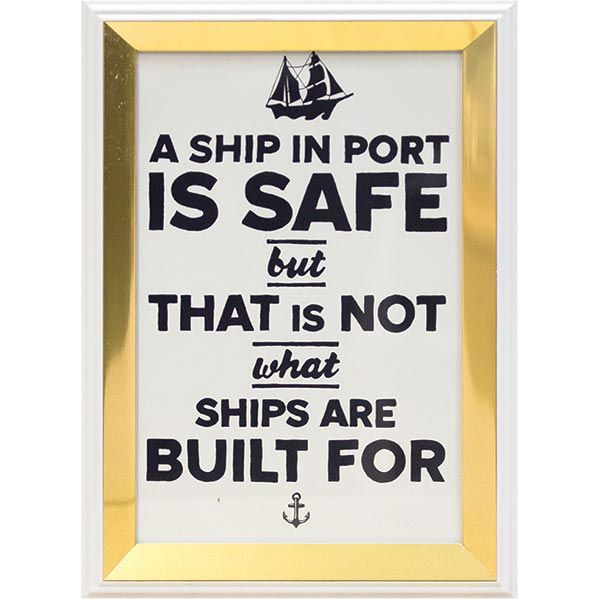 Фоторамка Foil 10x15 см біло-золота