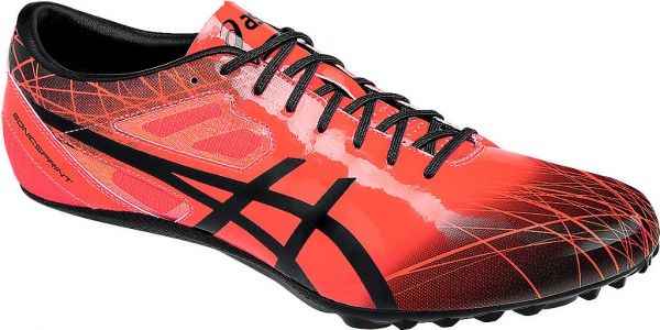 Кросівки Asics Sonicsprint G601Y-0690-10 р.10 чорний із помаранчевим