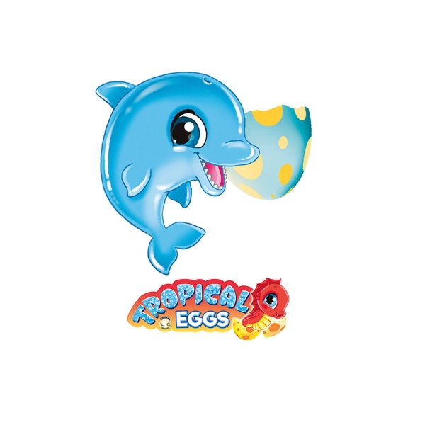 Іграшка Sbabam Tropical Eggs Мешканці тропічних морів 77/CN-2020 