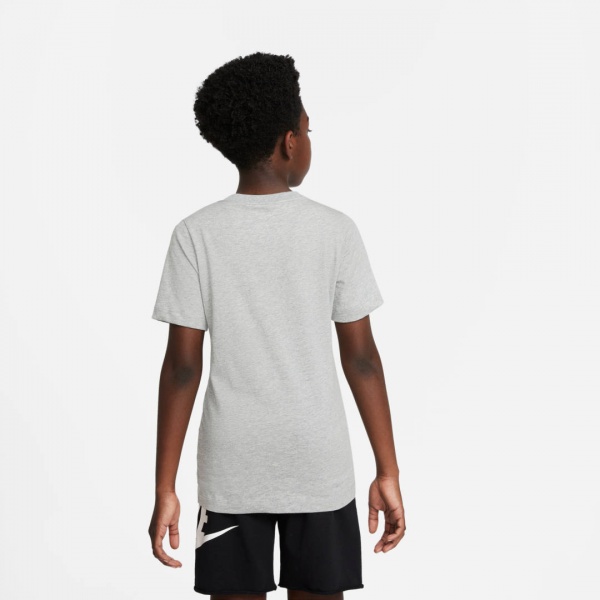 Футболка Nike B NSW TEE FUTURA BOXY SP22 DO1806-063 р.M сірий