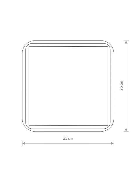 Світильник стельовий Nowodvorski Tahoe 2x15 Вт E27 білий 10037 