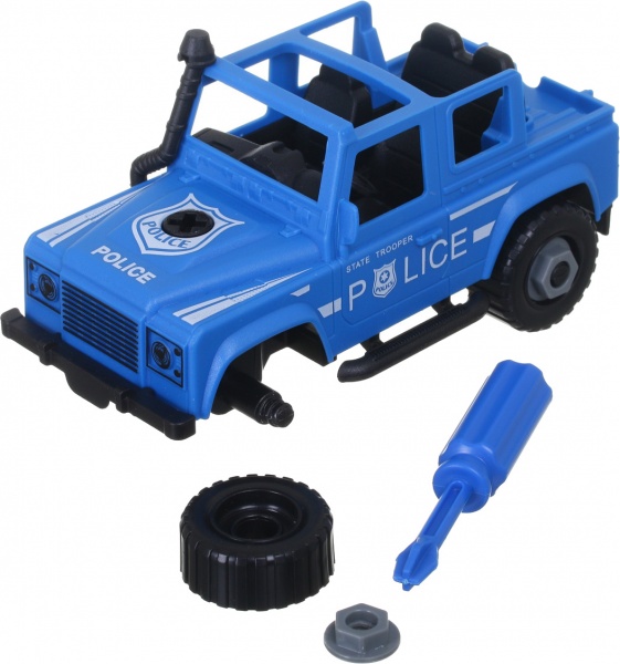 Игрушка DIY разборная Полицейский джип OTB0585336