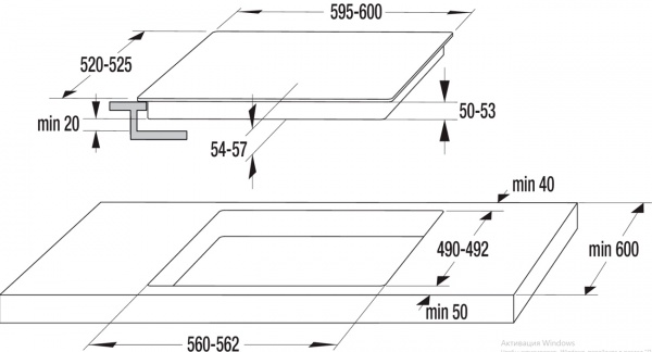 Варочная поверхность Gorenje ECT644BCSC
