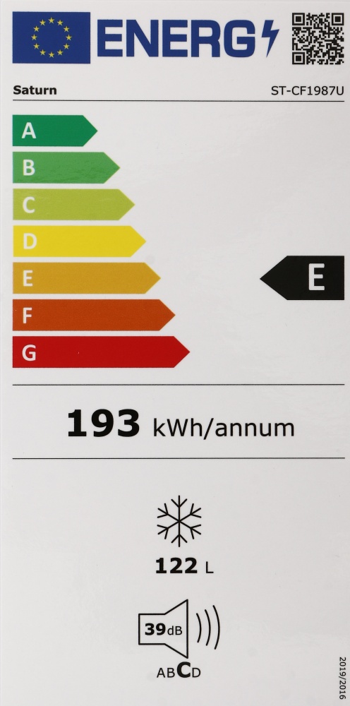 Морозильная камера Saturn ST-CF1987U