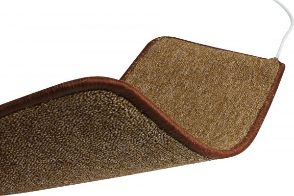 Коврик Solray с подогревом 530x230 мм коричневый 22 Вт