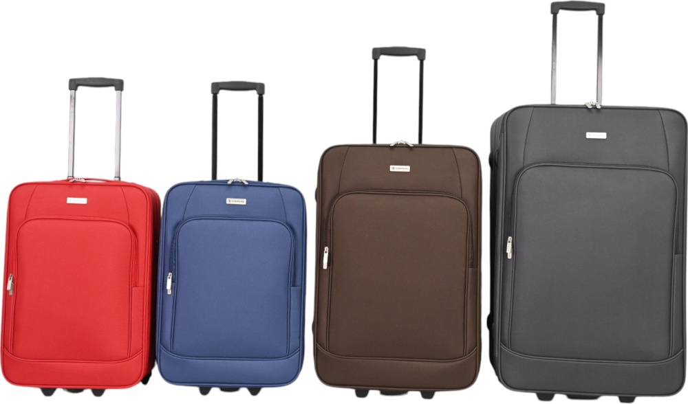 Валіза Compass MS-2502 80 л червоний 46x27x74 см L