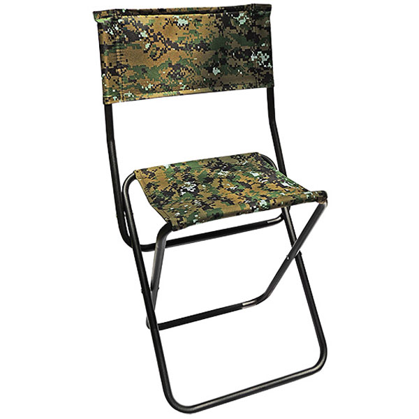 Стілець розкладний Time Eco Рибальський зі спинкою