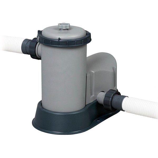 Басейн каркасний Bestway 488x122 см з насосом, драбинкою, накриттям