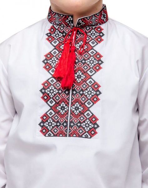 Вышиванка Сварга Добрыня р.134 красный SV-CME0215-0421-02028-134 