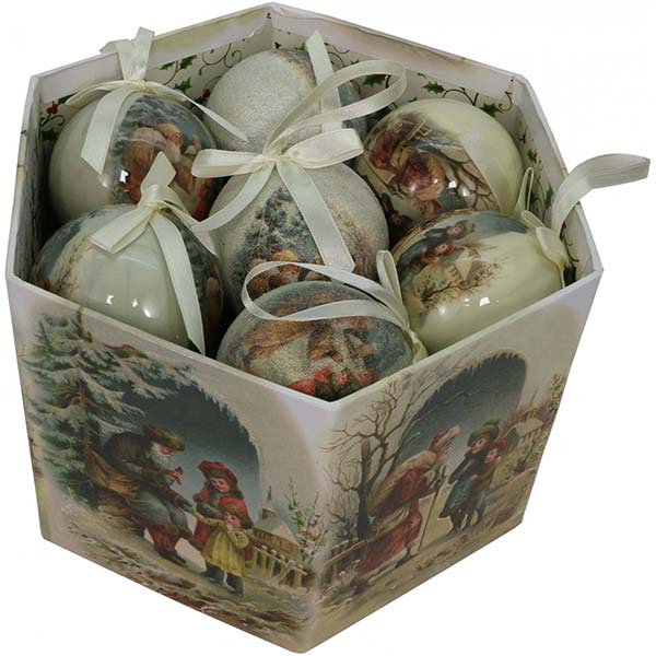 Набор новогодних украшений 299-75159C/S-14 14 шт