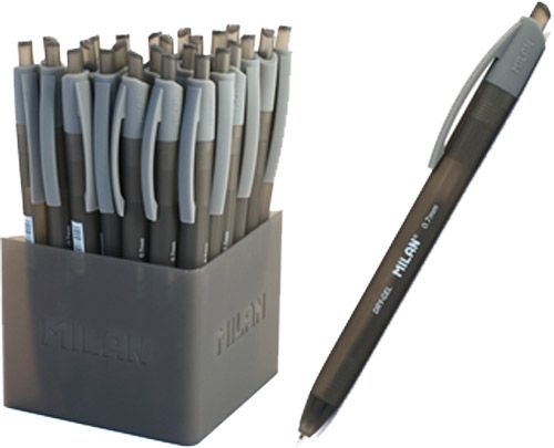 Ручка гелевая DRY GEL MILAN черный 8411574048169 