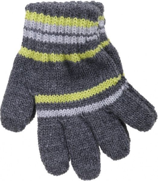 Варежки ДАЙС Toni р.11 темно-серый с зеленым 13830200 