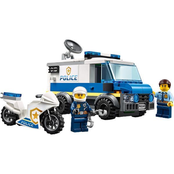 Конструктор LEGO City Ограбление с полицейским грузовиком-монстром 60245