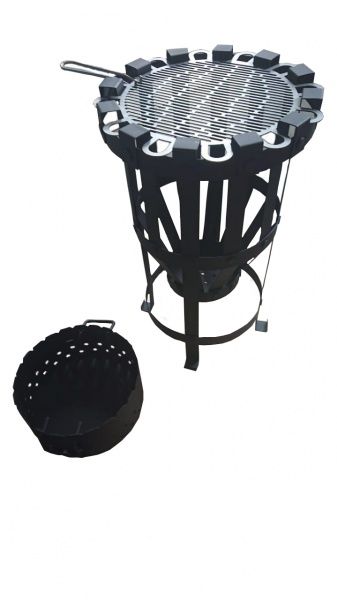 Чаша для огня с шампурами