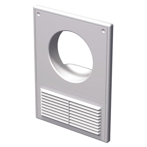 Гратка для вентиляції Вентс МВ 100 КС пластик білий 