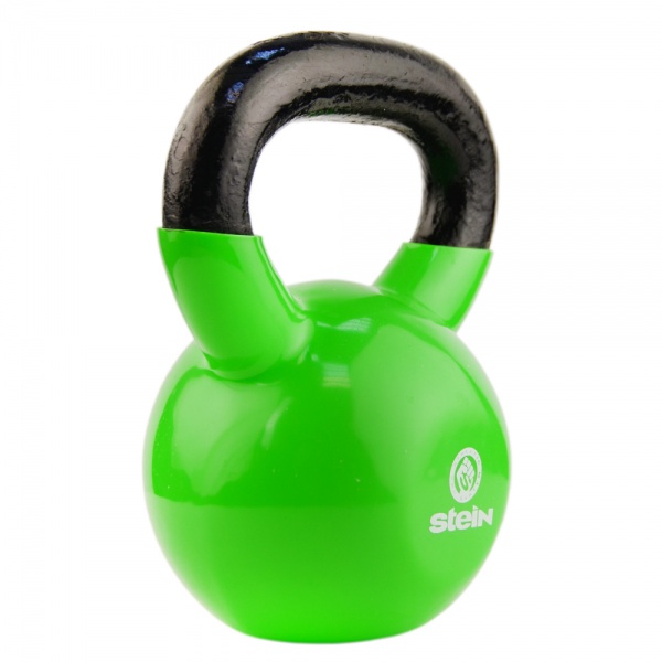 Гиря Stein вінілова 10 кг LKDB-611-10 6029 Зелена 