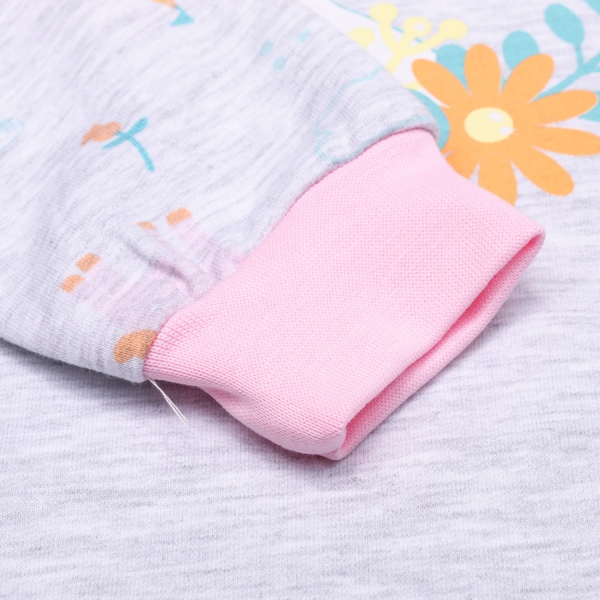 Піжама дитяча для дівчинки Татошка 0102271едс р.122 сірий 